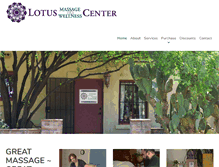 Tablet Screenshot of lotustucson.com